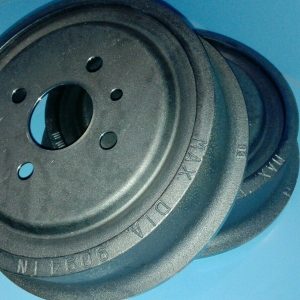 ATE-Bremstrommeln, Satz (2 Stück) 230mm für Kadett C,Manta,Ascona, CIH usw.